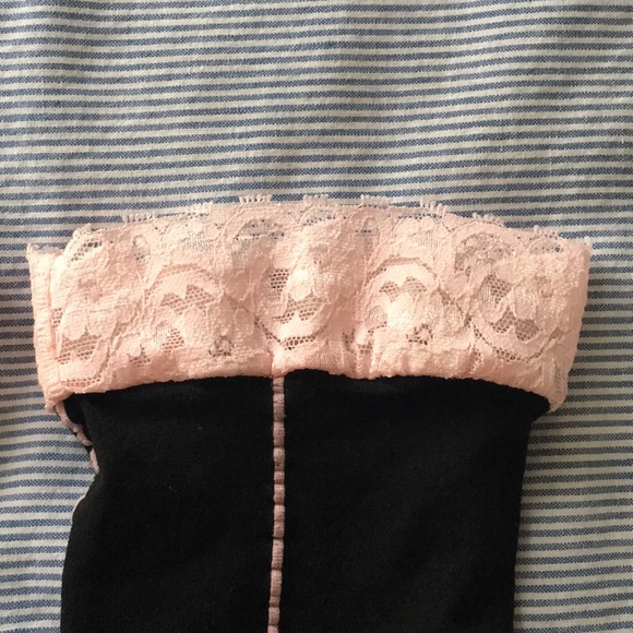 Black Thigh High Socks - Picture 2 of 6